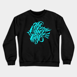 The Other Guys Aqua Glow Crewneck Sweatshirt